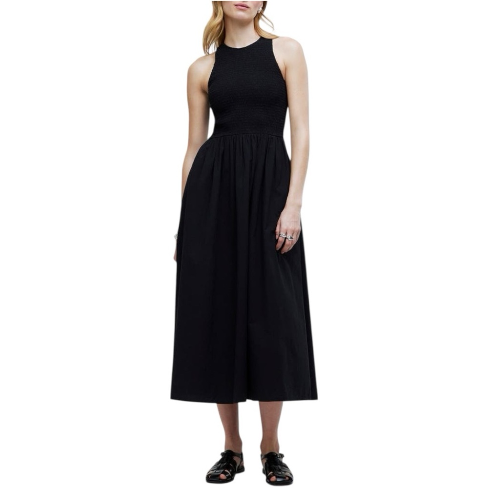 Melody Smocked Sleeveless Midi Dress - accepting offers